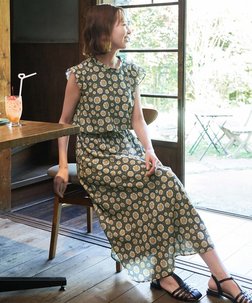 アデリアレトロ Rope Picnic レトロ柄ワンピース ワンピース Rope Picnic ロペピクニック のファッション通販 Zozotown