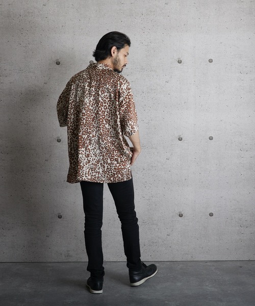 CERCA（チェルカ）の「FL/ヒョウ柄レギュラー半袖シャツ（シャツ