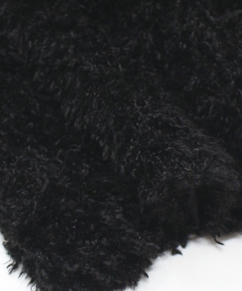 LAVEANGE（ラビアンジェ）の「フェイクファーベスト（ベスト・レディース・ブラック/グレー/モカ/アイボリー・LL/3L/M）」の18枚目の写真