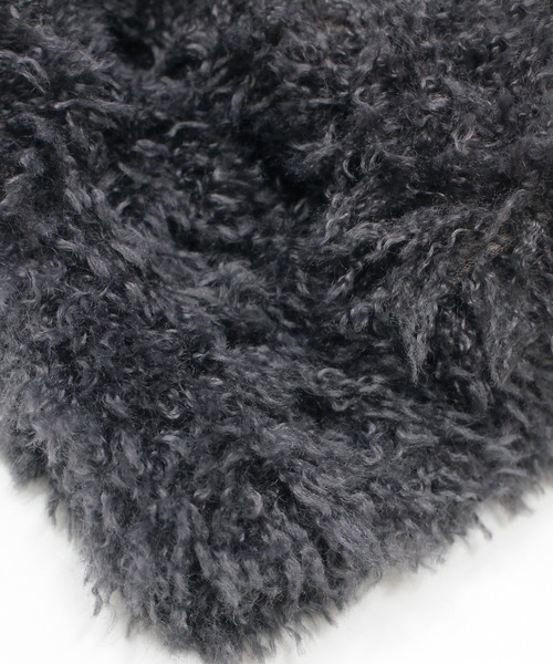 LAVEANGE（ラビアンジェ）の「フェイクファーベスト（ベスト・レディース・ブラック/グレー/モカ/アイボリー・LL/3L/M）」の19枚目の写真