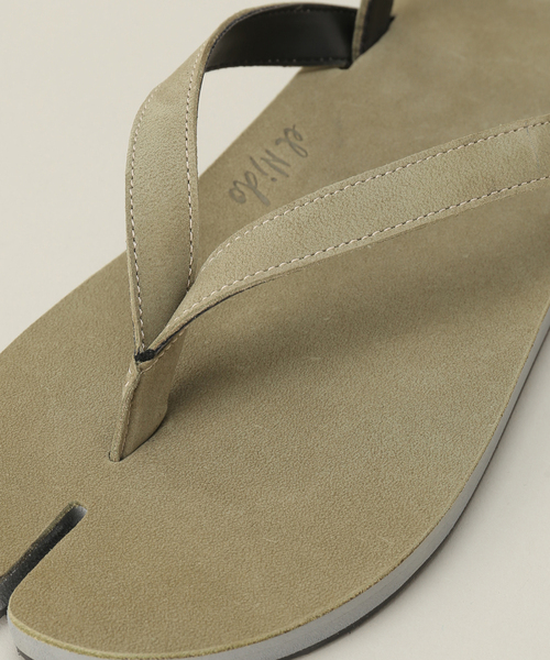 EL NIDO FLIPS(エルニドフリップス)の「【EL NIDO FLIPS for JOURNAL STANDARD】別注サンダル バックベルト(サンダル・メンズ・ベージュ系その他/ダークグリーン・38/40/42)」の6枚目の写真