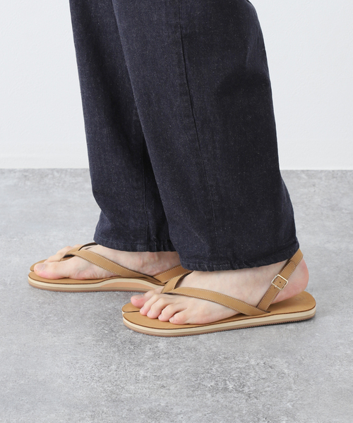 EL NIDO FLIPS(エルニドフリップス)の「【EL NIDO FLIPS for JOURNAL STANDARD】別注サンダル バックベルト(サンダル・メンズ・ベージュ系その他/ダークグリーン・38/40/42)」の3枚目の写真