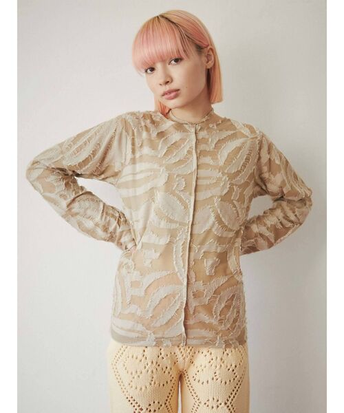 merry jenny（メリージェニー）の「オパールホルターネックカットソー（Tシャツ/カットソー・レディース・オレンジ/ベージュ・FREE）」の6枚目の写真