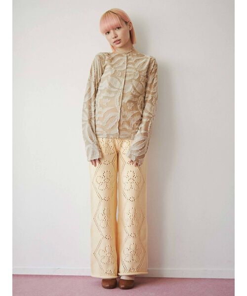 merry jenny（メリージェニー）の「オパールホルターネックカットソー（Tシャツ/カットソー・レディース・オレンジ/ベージュ・FREE）」の9枚目の写真