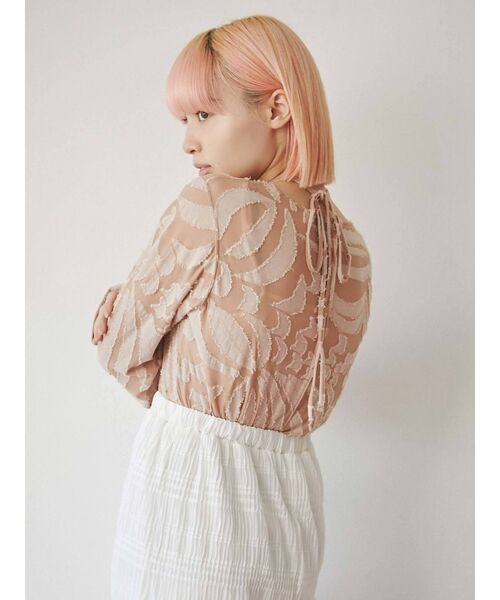 merry jenny（メリージェニー）の「オパールホルターネックカットソー（Tシャツ/カットソー・レディース・オレンジ/ベージュ・FREE）」の15枚目の写真