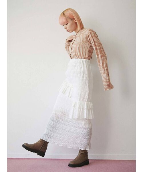 merry jenny（メリージェニー）の「オパールホルターネックカットソー（Tシャツ/カットソー・レディース・オレンジ/ベージュ・FREE）」の20枚目の写真