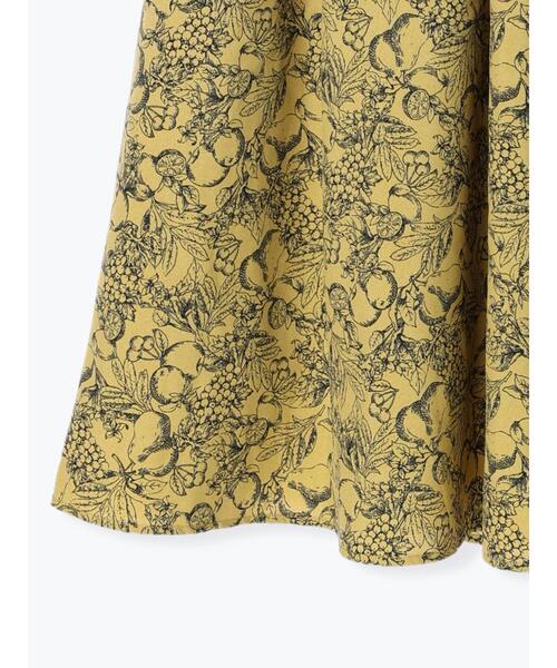 Te chichi（テチチ）の「フルーツ柄タックフレアスカート（スカート・レディース・イエロー/ブルー・ﾌﾘ-）」の19枚目の写真