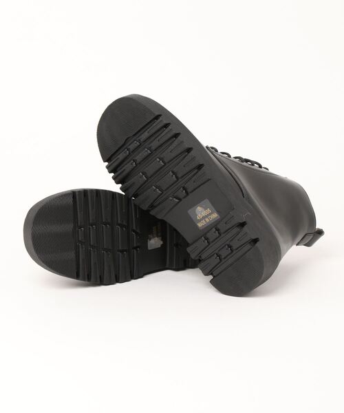 Noubel Voug Relax（ヌーベルヴォーグリラックス）の「トラックソールレースアップブーツ（ブーツ・レディース・アイボリー/ブラック/ダークブラウン・S/M/L/LL/3L）」の4枚目の写真