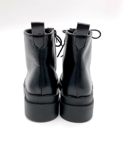 Noubel Voug Relax（ヌーベルヴォーグリラックス）の「トラックソールレースアップブーツ（ブーツ・レディース・アイボリー/ブラック/ダークブラウン・S/M/L/LL/3L）」の8枚目の写真