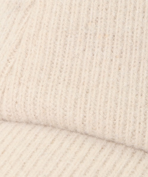 ikka（イッカ）の「リブニットキャップ（キャップ・レディース・チャコールグレー/オフホワイト・FREE）」の8枚目の写真