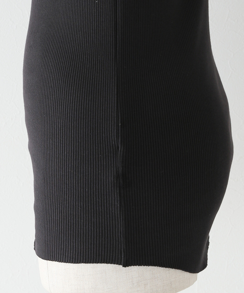 SLOBE IENA（スローブイエナ）の「【Loro / ローロ】 Ayatori ノースリーブ（Tシャツ/カットソー・レディース・ブラック/アイボリー・FREE）」の9枚目の写真