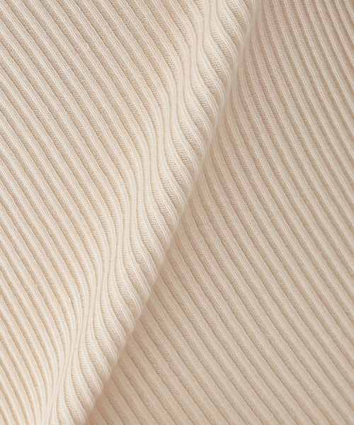 SLOBE IENA（スローブイエナ）の「【Loro / ローロ】 Ayatori ノースリーブ（Tシャツ/カットソー・レディース・ブラック/アイボリー・FREE）」の17枚目の写真