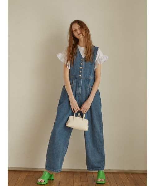 AMAIL Luxe tweed coverall オールインワン