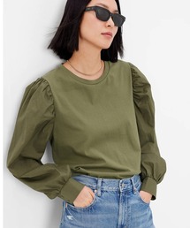 パフスリーブ」に該当するTシャツ/カットソーファッション通販 - ZOZOTOWN