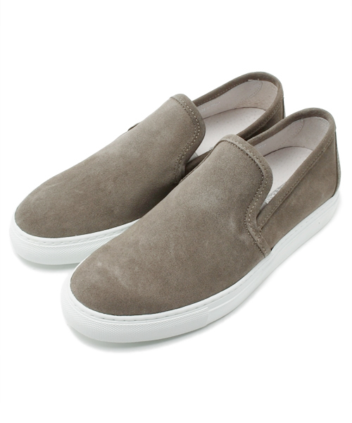 BRILLA per il gusto（ブリッラペルイルグースト）の「PUEBLO / スエードスリップオン（スニーカー・メンズ・グレー系その他/ダークブラウン/ネイビー・39/41/42/40/43）」の2枚目の写真