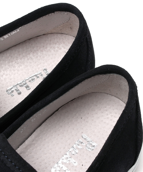 BRILLA per il gusto（ブリッラペルイルグースト）の「PUEBLO / スエードスリップオン（スニーカー・メンズ・グレー系その他/ダークブラウン/ネイビー・39/41/42/40/43）」の4枚目の写真