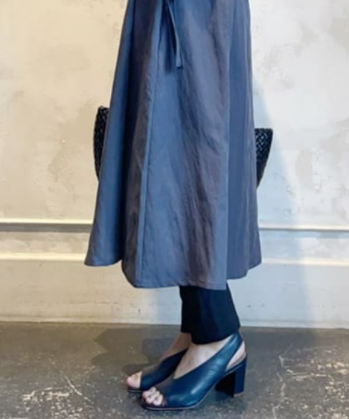 BEARDSLEY（ビアズリー）の「綿タックスリムパンツ：低身長・ウエスト背中側ゴム・高身長にも３サイズ展開（その他パンツ・レディース・ホワイト/ブラック/グレー/カーキ・1/2/0）」の19枚目の写真