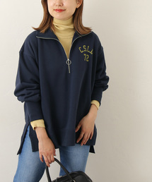 JOURNAL STANDARD relume | ロゴスウェットハーフジッププルオーバー(スウェット)