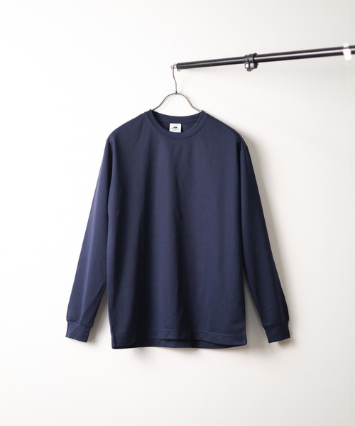 BEES BEAM(ビーズビーム)の「《BEES BEAM》 ファイバードライロングスリーブTシャツ 吸水速乾 UVカット【W】【it】【FE2】(Tシャツ/カットソー・レディース・ホワイト/ブラック/ネイビー・LARGE/X-LARGE/MEDIUM)」の3枚目の写真