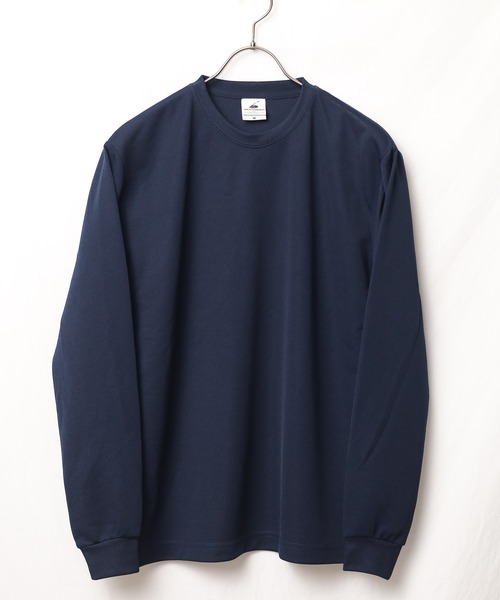 BEES BEAM(ビーズビーム)の「《BEES BEAM》 ファイバードライロングスリーブTシャツ 吸水速乾 UVカット【W】【it】【FE2】(Tシャツ/カットソー・レディース・ホワイト/ブラック/ネイビー・LARGE/X-LARGE/MEDIUM)」の15枚目の写真