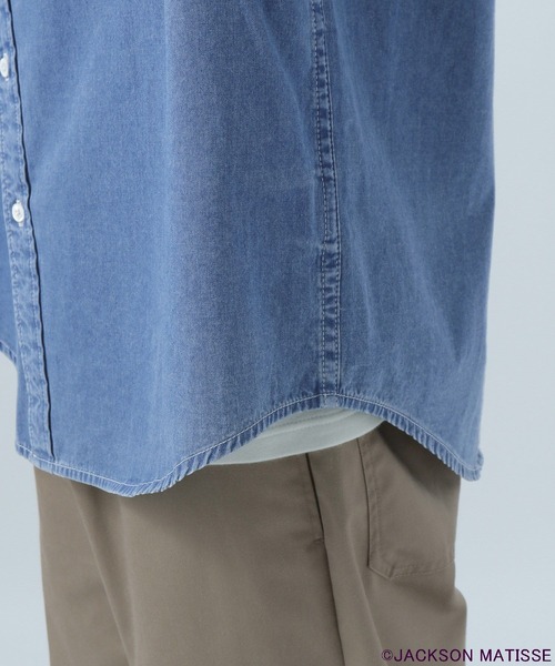 BAYFLOW(ベイフロー)の「【JACKSON MATISSE×CANTON×BAYFLOW】デニムシャツ(シャツ/ブラウス・メンズ・ネイビー/サックスブルー・MEDIUM/LARGE)」の16枚目の写真