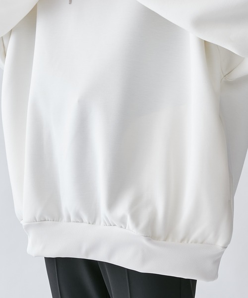 Lui's（ルイス）の「【リラックスライトウェイト】BIGフーディー（パーカー・メンズ・ホワイト/チャコールグレー/ブラック・FREE）」の18枚目の写真