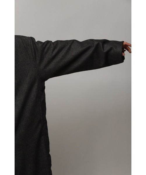 Badhiya（バディ―ヤ）の「STAND COAT - wool tweed（その他アウター・メンズ・ブラック/ブラウン/グレー・FREE）」の10枚目の写真