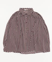 sandy | 【sandy】プリント袖タックブラウス(シャツ/ブラウス)