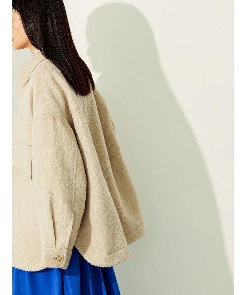 AMERICAN HOLIC（アメリカンホリック）の「CPOシャギージャケット（その他アウター・レディース・チェック/ベージュ・L/M）」の18枚目の写真