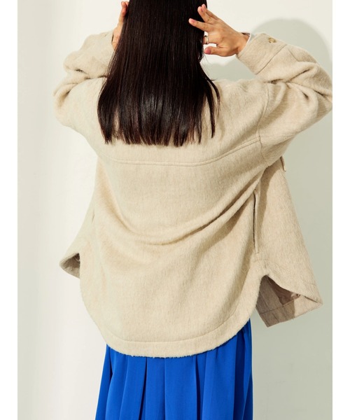 AMERICAN HOLIC（アメリカンホリック）の「CPOシャギージャケット（その他アウター・レディース・チェック/ベージュ・L/M）」の19枚目の写真