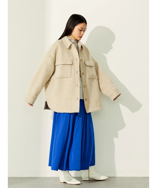 AMERICAN HOLIC（アメリカンホリック）の「CPOシャギージャケット（その他アウター・レディース・チェック/ベージュ・L/M）」の20枚目の写真