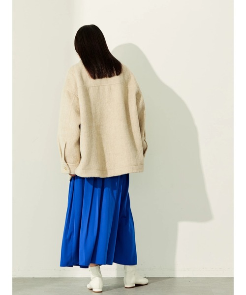 AMERICAN HOLIC（アメリカンホリック）の「CPOシャギージャケット（その他アウター・レディース・チェック/ベージュ・L/M）」の22枚目の写真