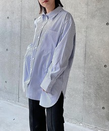 PAGEBOY | ストライプBIGシャツ(シャツ/ブラウス)