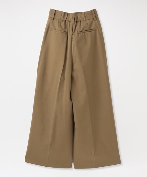 LOVELESS(ラブレス)の「キャメルタックワイドパンツ(その他パンツ・レディース・ベージュ系その他7・34/36/38)」の4枚目の写真