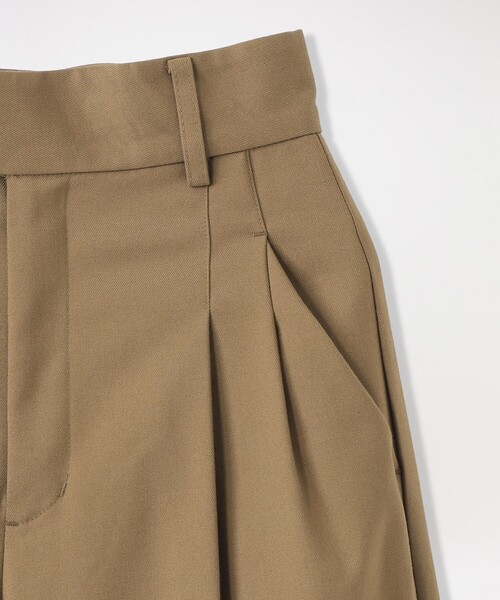 LOVELESS(ラブレス)の「キャメルタックワイドパンツ(その他パンツ・レディース・ベージュ系その他7・34/36/38)」の7枚目の写真