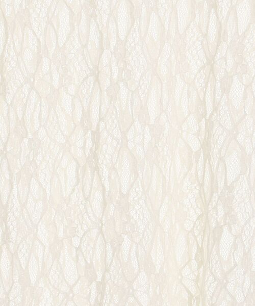 MAJESTIC LEGON(マジェスティックレゴン)の「タートルネックレーストップス(Tシャツ/カットソー・レディース・アイボリー/クリーム・MEDIUM)」の8枚目の写真