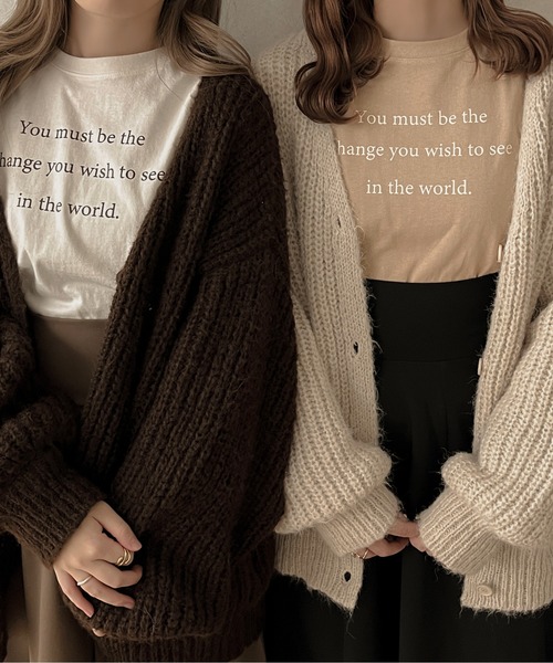 apres jour clair(アプレジュールクレア)の「【apres jour clair】アソートロンT【ZOZOTOWN限定アイテム】(Tシャツ/カットソー・レディース・ホワイト系その他/オフホワイト/ベージュ・X-LARGE/フリー)」の13枚目の写真