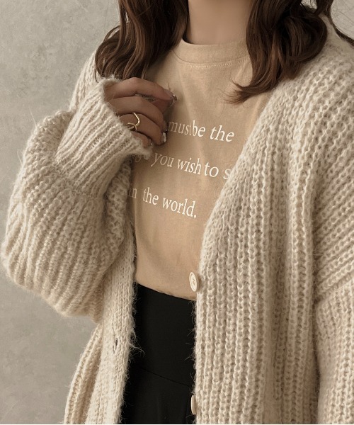 apres jour clair(アプレジュールクレア)の「【apres jour clair】アソートロンT【ZOZOTOWN限定アイテム】(Tシャツ/カットソー・レディース・ホワイト系その他/オフホワイト/ベージュ・X-LARGE/フリー)」の19枚目の写真