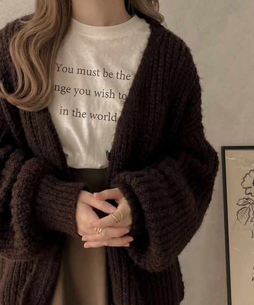 apres jour clair(アプレジュールクレア)の「【apres jour clair】アソートロンT【ZOZOTOWN限定アイテム】(Tシャツ/カットソー・レディース・ホワイト系その他/オフホワイト/ベージュ・X-LARGE/フリー)」の22枚目の写真