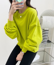 【10カラー展開】クルーネックスウェット