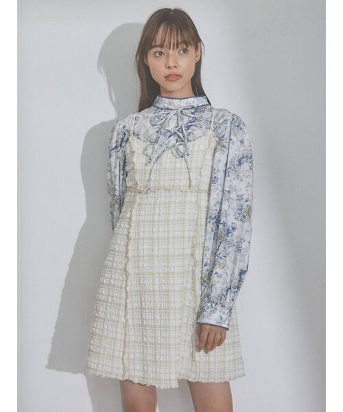 Checkミニキャミワンピース ワンピース Merry Jenny メリージェニー のファッション通販 Zozotown