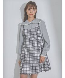 merry jenny | checkミニキャミワンピース(ワンピース)