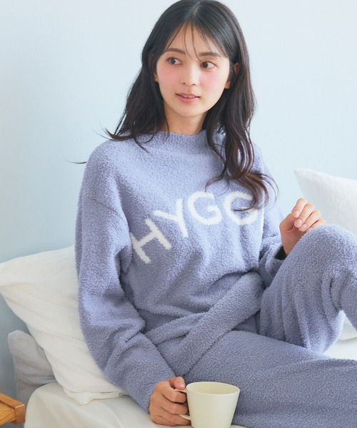 セール】【LAFUKU/ラフク】もちふわマシュマロニットHYGGEロゴトップス