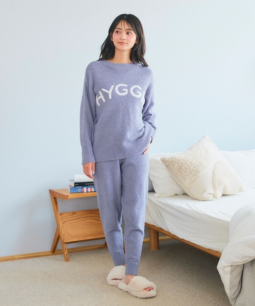 セール】【LAFUKU/ラフク】もちふわマシュマロニットHYGGEロゴトップス