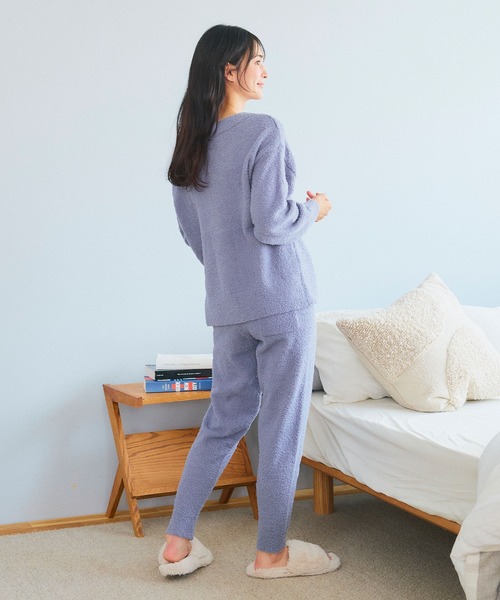 セール】【LAFUKU/ラフク】もちふわマシュマロニットHYGGEロゴトップス