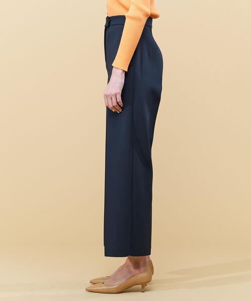 DES PRES(デ・プレ)の「フルニードルニットパターン クロップドパンツ(その他パンツ・レディース・ライトベージュ/ネイビー・36/34)」の5枚目の写真