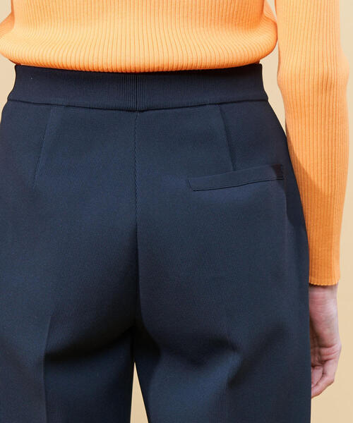 DES PRES(デ・プレ)の「フルニードルニットパターン クロップドパンツ(その他パンツ・レディース・ライトベージュ/ネイビー・36/34)」の8枚目の写真