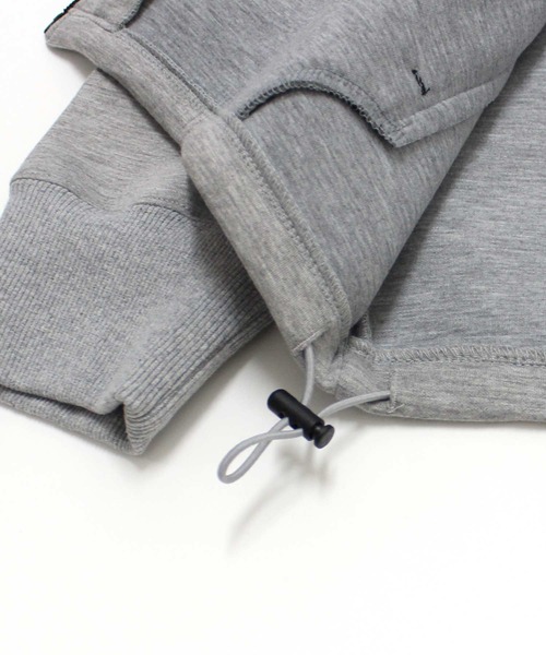 SHISKY（シスキー）の「【GOLF】ゴルフウェア　ボンディングZIPパーカー（ゴルフグッズ・メンズ・ブラック/杢グレー・M/L/XL）」の14枚目の写真