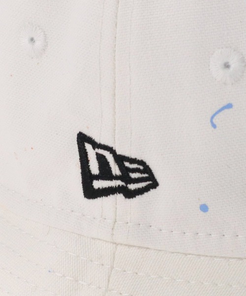 NEW ERA（ニューエラ）の「ニューエラ バケットハット スプラッシュ ペイント（ハット・メンズ・ホワイト/ブラック・S/M/M/L/L/XL）」の7枚目の写真