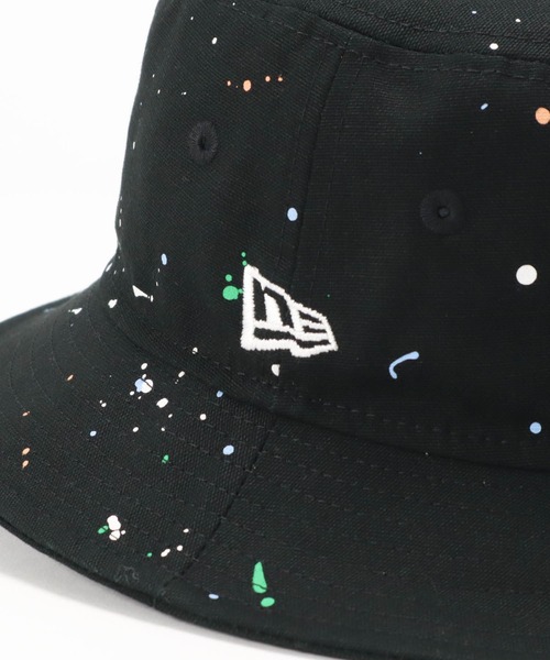 NEW ERA（ニューエラ）の「ニューエラ バケットハット スプラッシュ ペイント（ハット・メンズ・ホワイト/ブラック・S/M/M/L/L/XL）」の12枚目の写真